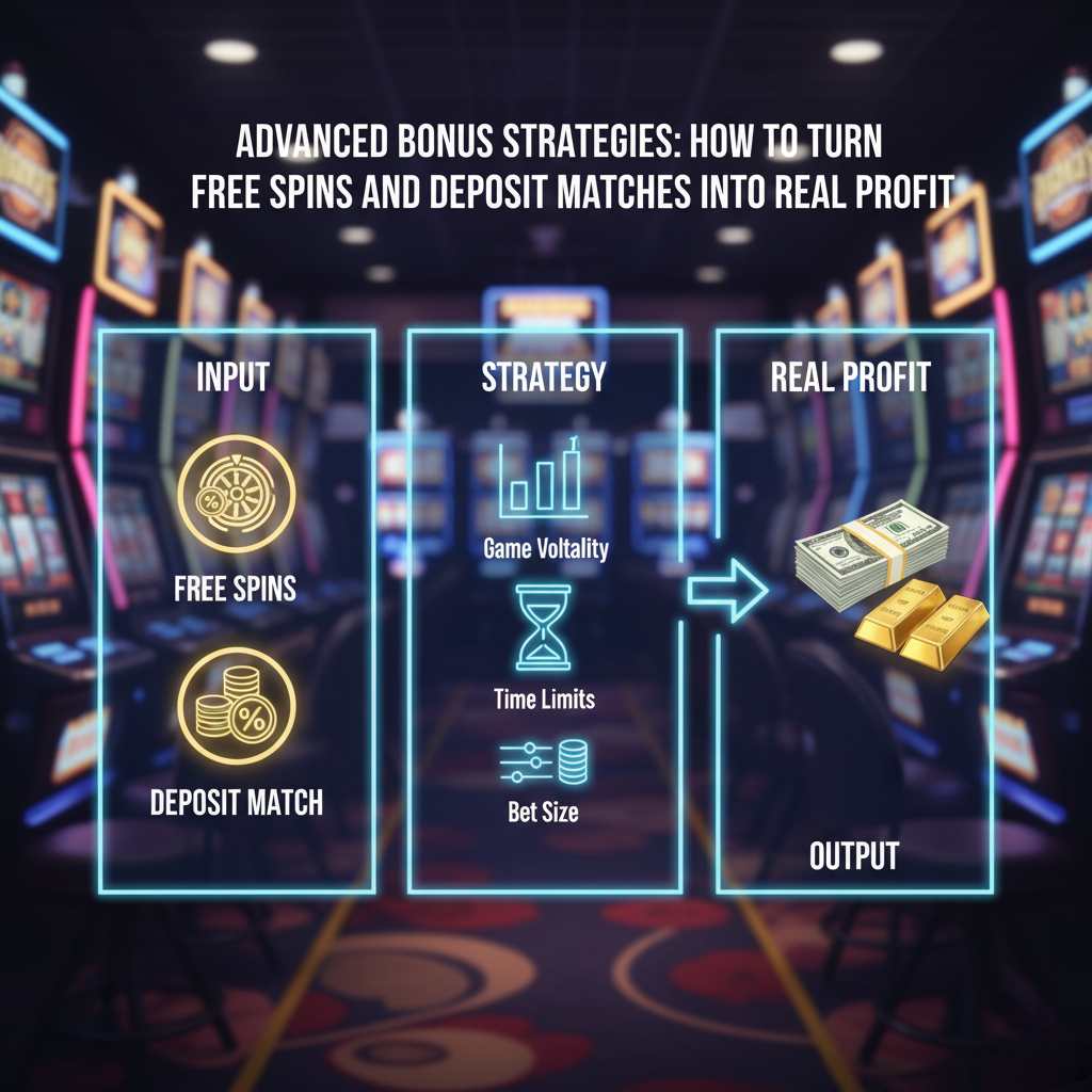 Advanced Bonus Strategies: How to Turn Free Spins and Deposit Matches Into Real Profit Зобр 1