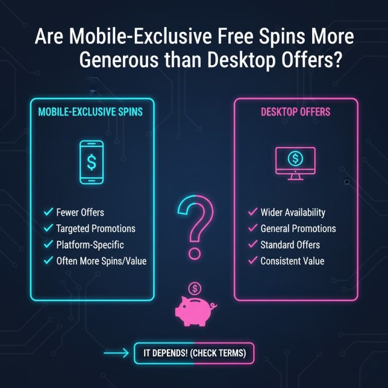 Are Mobile-Exclusive Free Spins More Generous than Desktop Offers? Зобр 1 - запис