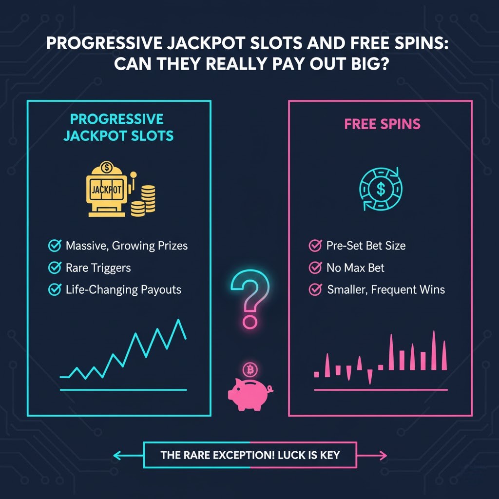 Progressive Jackpot Slots and Free Spins: Can They Really Pay Out Big? Зобр 1