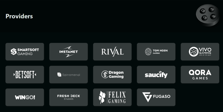 Software Providers at True Fortune Casino