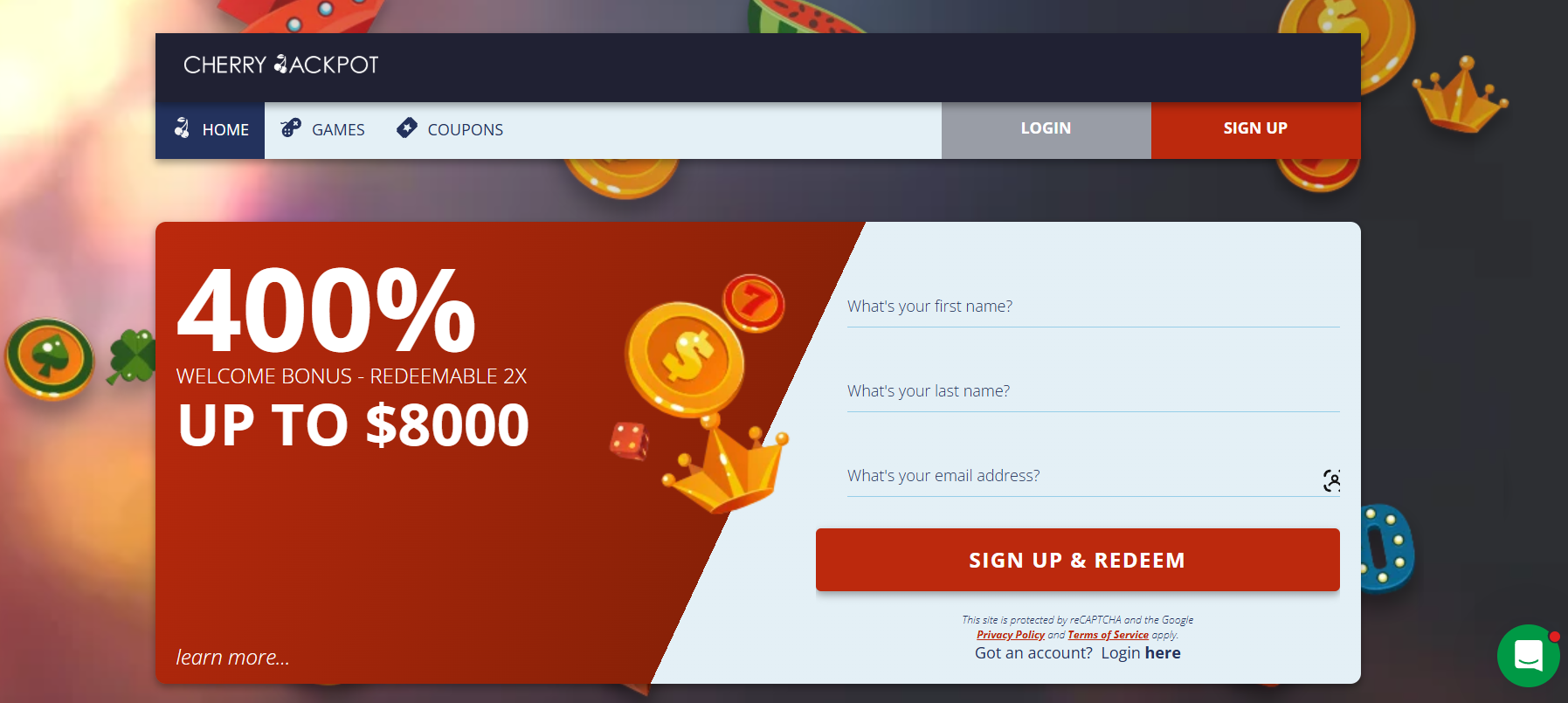 Cherry Jackpot Casino