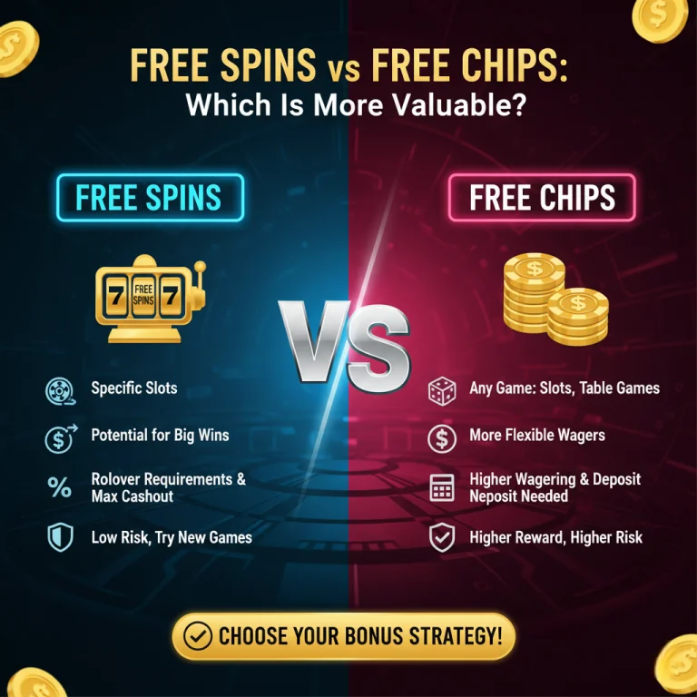 Free Spins vs Free Chips: Which Is More Valuable? Зобр 1 - запис