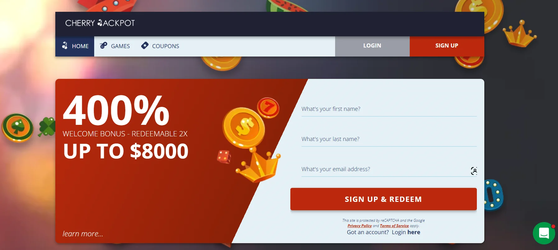 Cherry Jackpot Casino